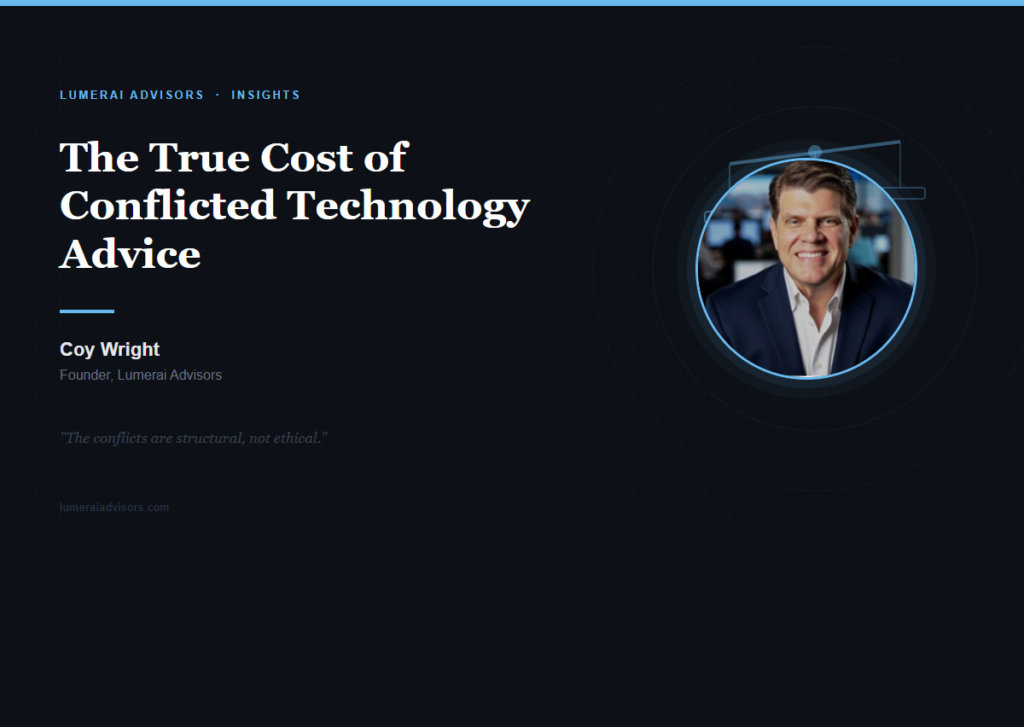 Lumerai Article Header Conflicted Advice 1