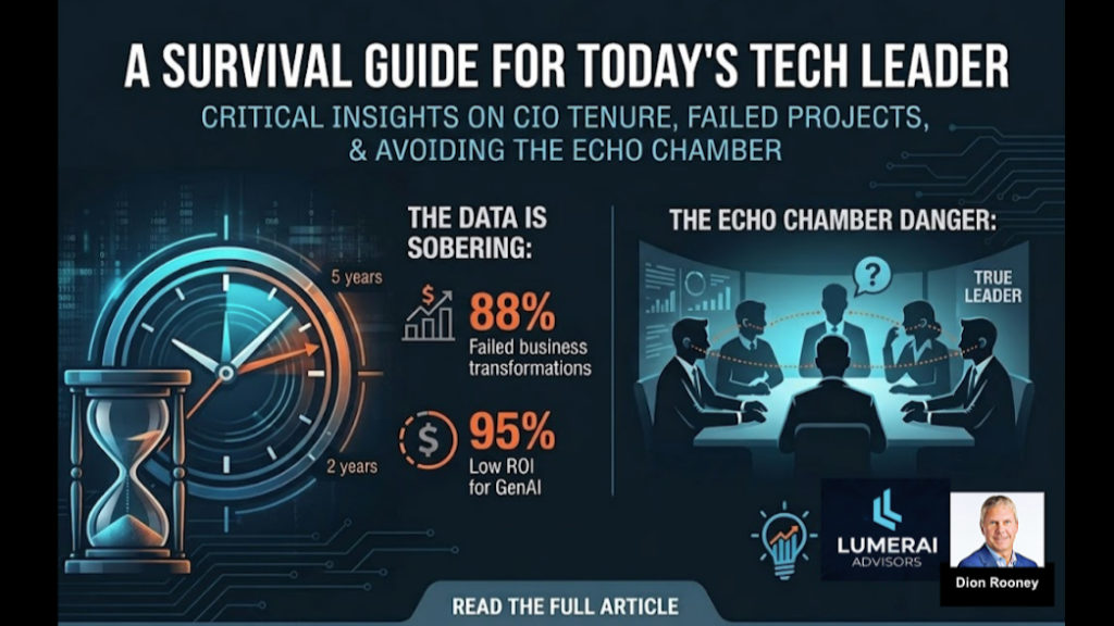 Dion Rooney, Survival Guide for Tech Leaders