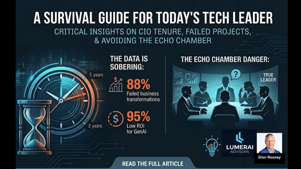 Dion Rooney, Survival Guide for Tech Leaders